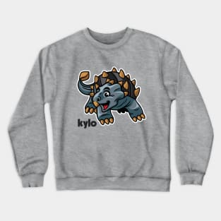 Kylo the ankylosaurus Crewneck Sweatshirt